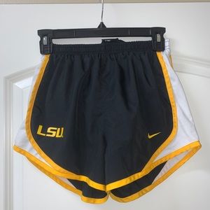 Nike LSU wind shorts